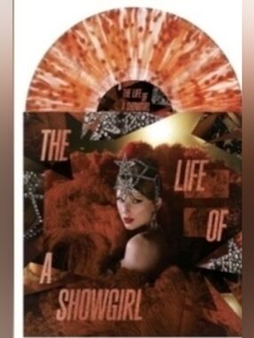 Tiny Bubbles In Champange Variant The Life Of A Showgirl Vinyl Taylor Swift